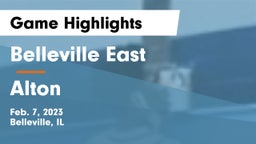 Belleville East  vs Alton  Game Highlights - Feb. 7, 2023