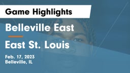 Belleville East  vs East St. Louis  Game Highlights - Feb. 17, 2023