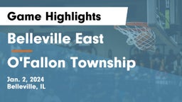 Belleville East  vs O'Fallon Township  Game Highlights - Jan. 2, 2024