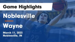 Noblesville  vs Wayne  Game Highlights - March 11, 2023