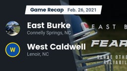 Recap: East Burke  vs. West Caldwell  2021