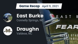 Recap: East Burke  vs. Draughn  2021