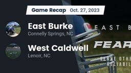 Recap: East Burke  vs. West Caldwell  2023