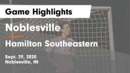 Noblesville  vs Hamilton Southeastern Game Highlights - Sept. 29, 2020