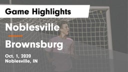 Noblesville  vs Brownsburg  Game Highlights - Oct. 1, 2020