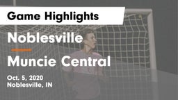 Noblesville  vs Muncie Central  Game Highlights - Oct. 5, 2020