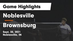 Noblesville  vs Brownsburg  Game Highlights - Sept. 30, 2021
