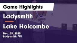 Ladysmith  vs Lake Holcombe Game Highlights - Dec. 29, 2020