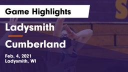 Ladysmith  vs Cumberland  Game Highlights - Feb. 4, 2021