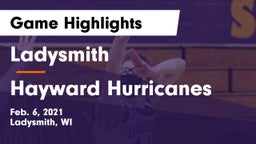 Ladysmith  vs Hayward Hurricanes  Game Highlights - Feb. 6, 2021