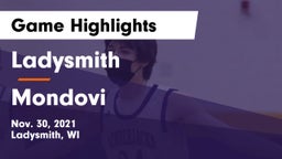Ladysmith  vs Mondovi  Game Highlights - Nov. 30, 2021