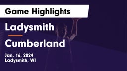 Ladysmith  vs Cumberland  Game Highlights - Jan. 16, 2024