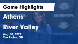 Athens  vs River Valley  Game Highlights - Aug. 31, 2023