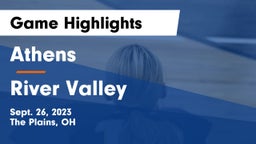Athens  vs River Valley  Game Highlights - Sept. 26, 2023