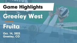 Greeley West  vs Fruita Game Highlights - Oct. 14, 2023