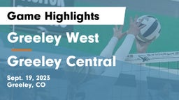 Greeley West  vs Greeley Central Game Highlights - Sept. 19, 2023