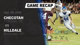 Recap: Checotah  vs. Hilldale  2016