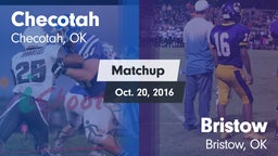 Matchup: Checotah  vs. Bristow  2016