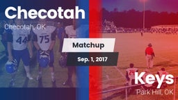 Matchup: Checotah  vs. Keys  2017