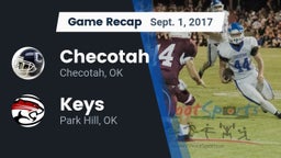 Recap: Checotah  vs. Keys  2017