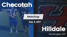 Matchup: Checotah  vs. Hilldale  2017