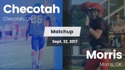 Matchup: Checotah  vs. Morris  2017