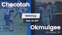 Matchup: Checotah  vs. Okmulgee  2017