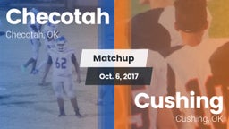 Matchup: Checotah  vs. Cushing  2017