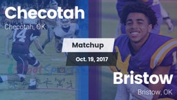 Matchup: Checotah  vs. Bristow  2017
