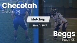 Matchup: Checotah  vs. Beggs  2017