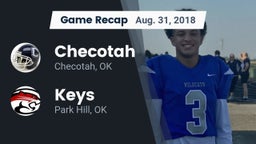 Recap: Checotah  vs. Keys  2018