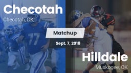 Matchup: Checotah  vs. Hilldale  2018