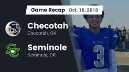 Recap: Checotah  vs. Seminole  2018