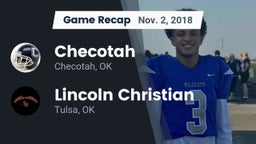 Recap: Checotah  vs. Lincoln Christian  2018