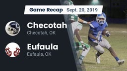 Recap: Checotah  vs. Eufaula  2019
