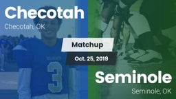 Matchup: Checotah  vs. Seminole  2019