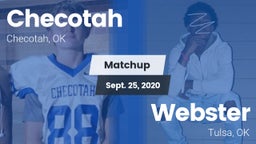 Matchup: Checotah  vs. Webster  2020