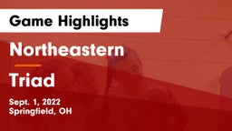 Northeastern  vs Triad  Game Highlights - Sept. 1, 2022