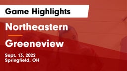 Northeastern  vs Greeneview  Game Highlights - Sept. 13, 2022