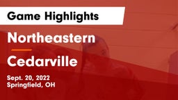 Northeastern  vs Cedarville  Game Highlights - Sept. 20, 2022