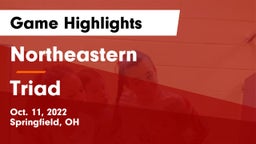 Northeastern  vs Triad  Game Highlights - Oct. 11, 2022