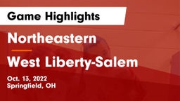 Northeastern  vs West Liberty-Salem  Game Highlights - Oct. 13, 2022