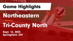 Northeastern  vs Tri-County North  Game Highlights - Sept. 16, 2023