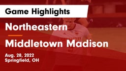 Northeastern  vs Middletown Madison Game Highlights - Aug. 28, 2022