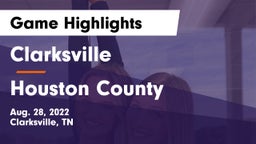 Clarksville  vs Houston County  Game Highlights - Aug. 28, 2022
