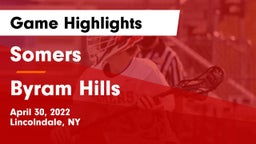 Somers  vs Byram Hills  Game Highlights - April 30, 2022