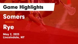 Somers  vs Rye  Game Highlights - May 2, 2023