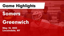 Somers  vs Greenwich  Game Highlights - May 10, 2023