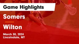 Somers  vs Wilton  Game Highlights - March 30, 2024