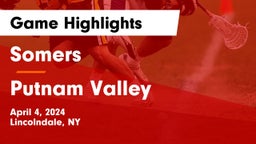 Somers  vs Putnam Valley  Game Highlights - April 4, 2024